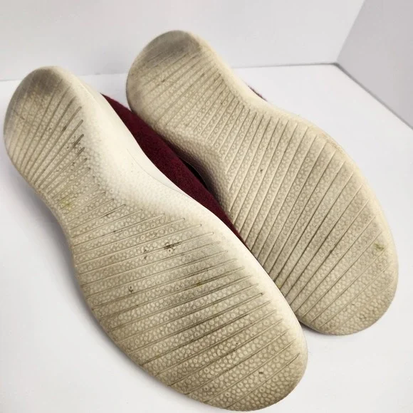 Allbirds Women's Wool Runner Red Berry Low Top Lace-up Sneakers Size W8 - Picture 8 of 8